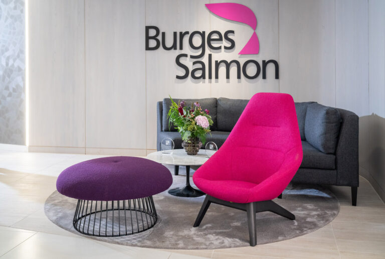 burges salmon office reception waiting area